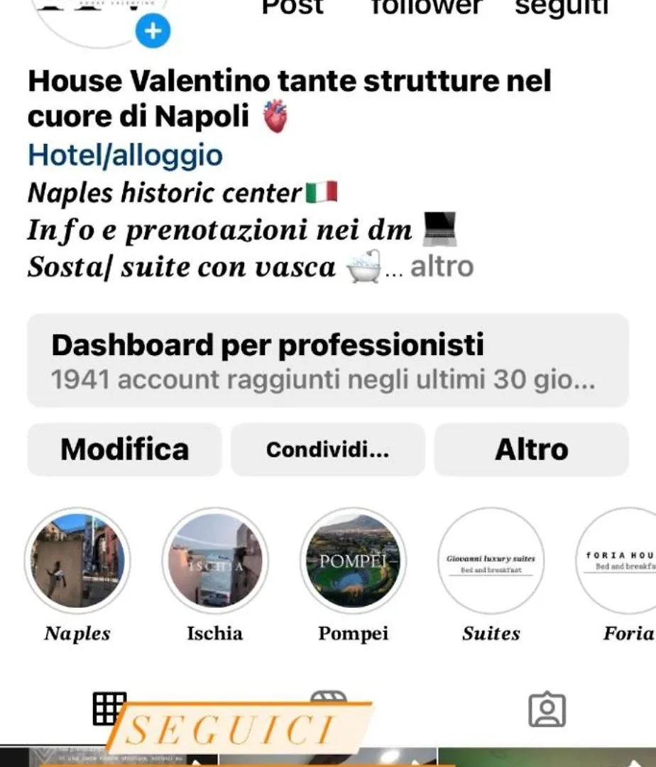 Apartmán Dora House Valentino Neapol
